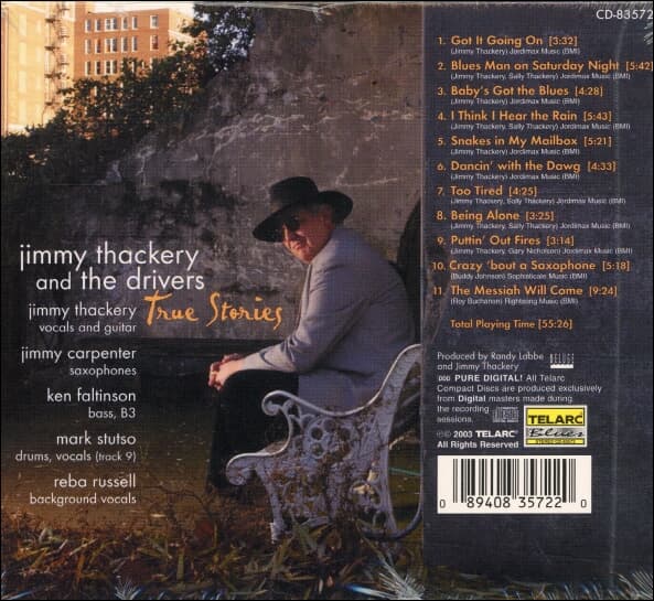 Jimmy Thackery & The Drivers - True Stories (미국반)(미개봉)