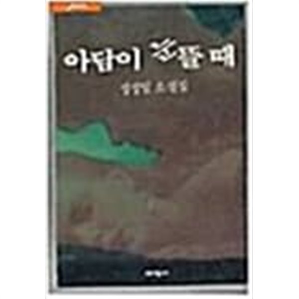 아담이 눈 뜰 때 (양장) 초판