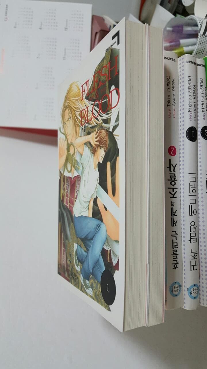 플래쉬 & 블러드 1,2권 세트 - B愛 Novel/ 완결아님 