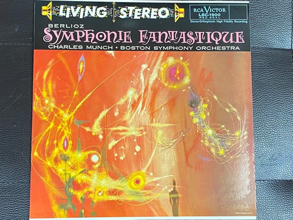 [LP] 샤를 뮌슈 - Charles Munch - Berlioz Symphonie Fantastique LP [U.S반]