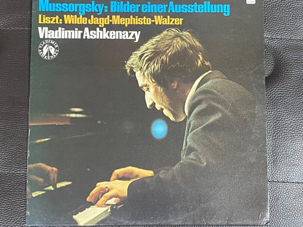 [LP] 아슈케나지 - Ashkenazy - Mussorgsky Liszt - Bilder Einer Ausstellung... LP [독일반]