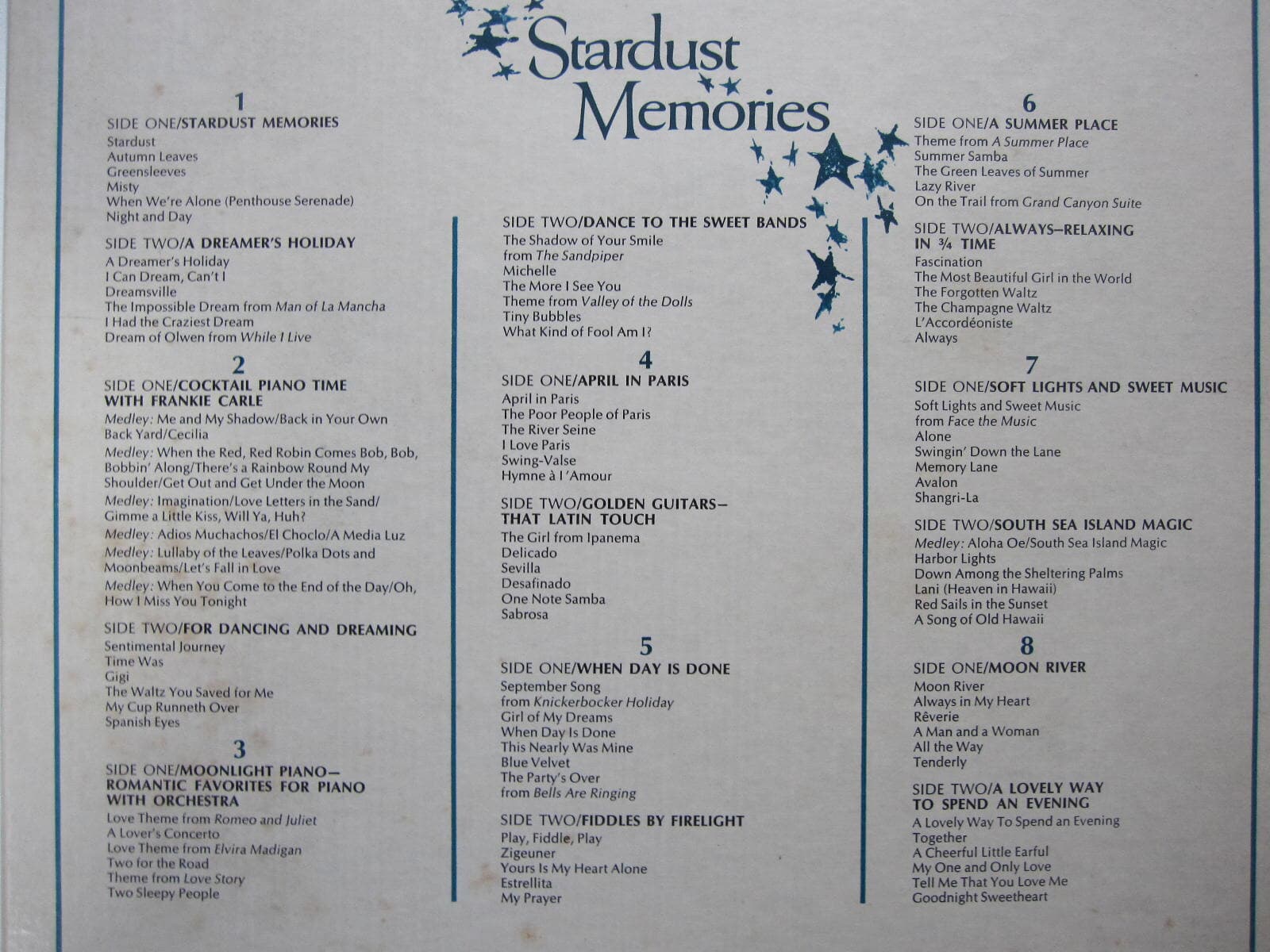 LP(수입) Stardust Memories (8LP Box Set) 