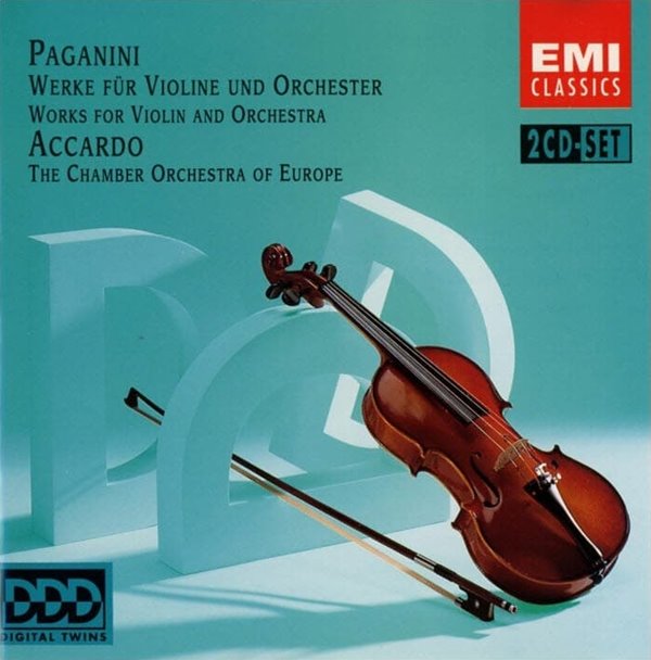Paganini: Salvatore Accardo - The Chamber Orchestra Of Europe (2cd)(독일반)
