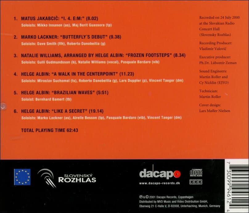 The European Jazz Youth Orchestra - Swinging Europe 3 (독일반)