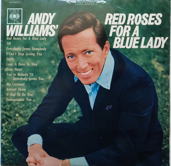 LP(수입) 앤디 윌리엄스 Andy Williams: Red Roses For A Blue Lady