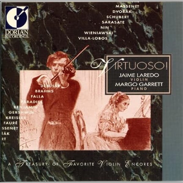 Treasury Of Favorite Violin Encores - Jaime Laredo, Margo Garrett (미국반)