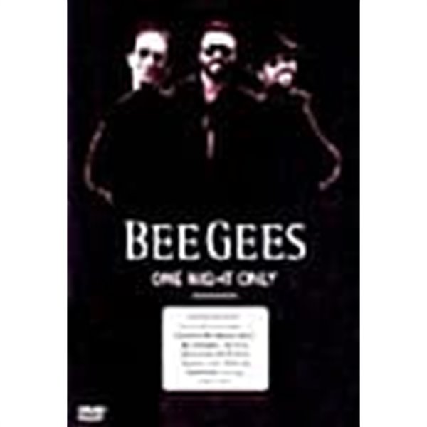 비지스 Bee Gees - One Night Only