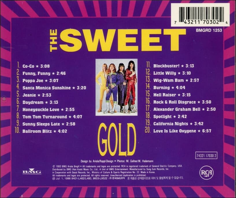 The Sweet - gold 20 super hits 