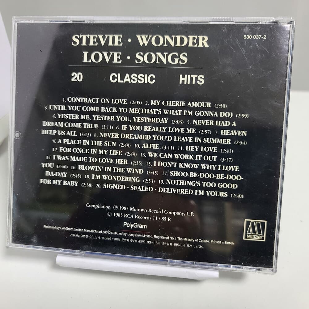 Stevie wonder - Love songs 