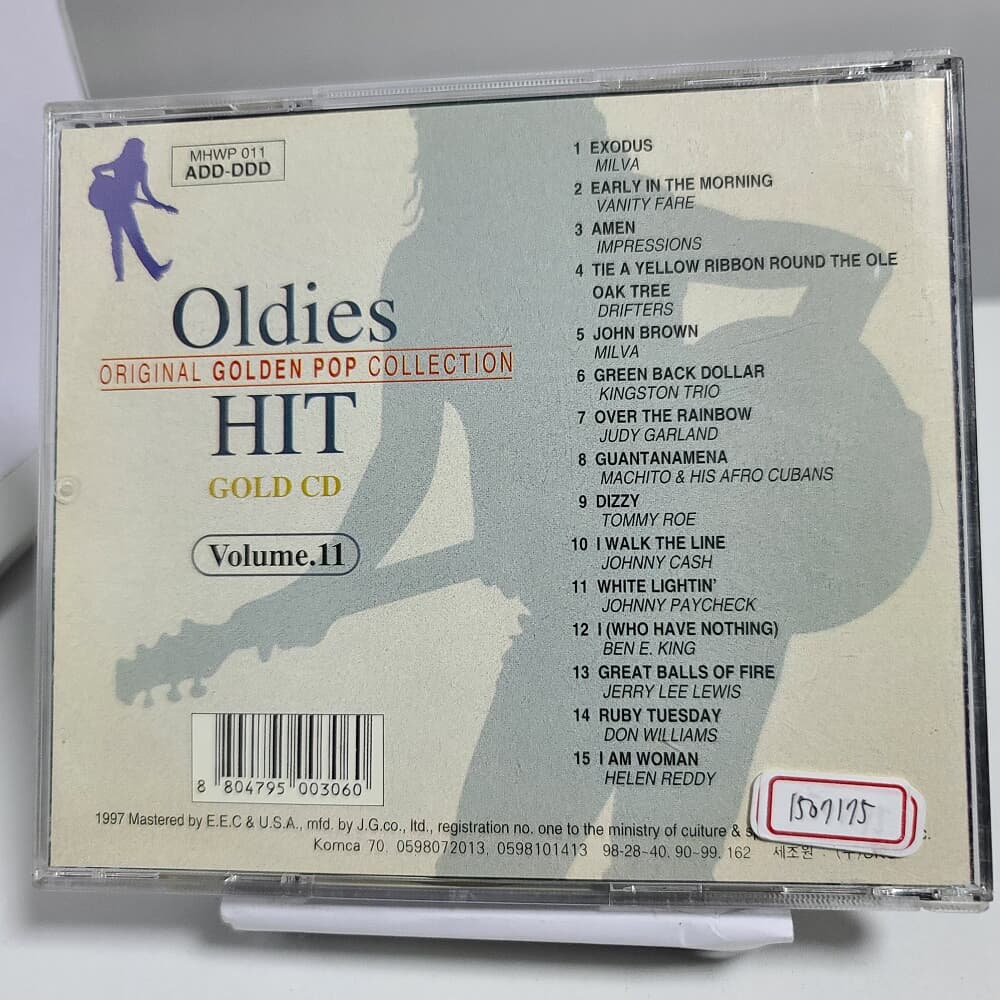 Oldies original Golden pop Collection Hit Gold CD Vol.11