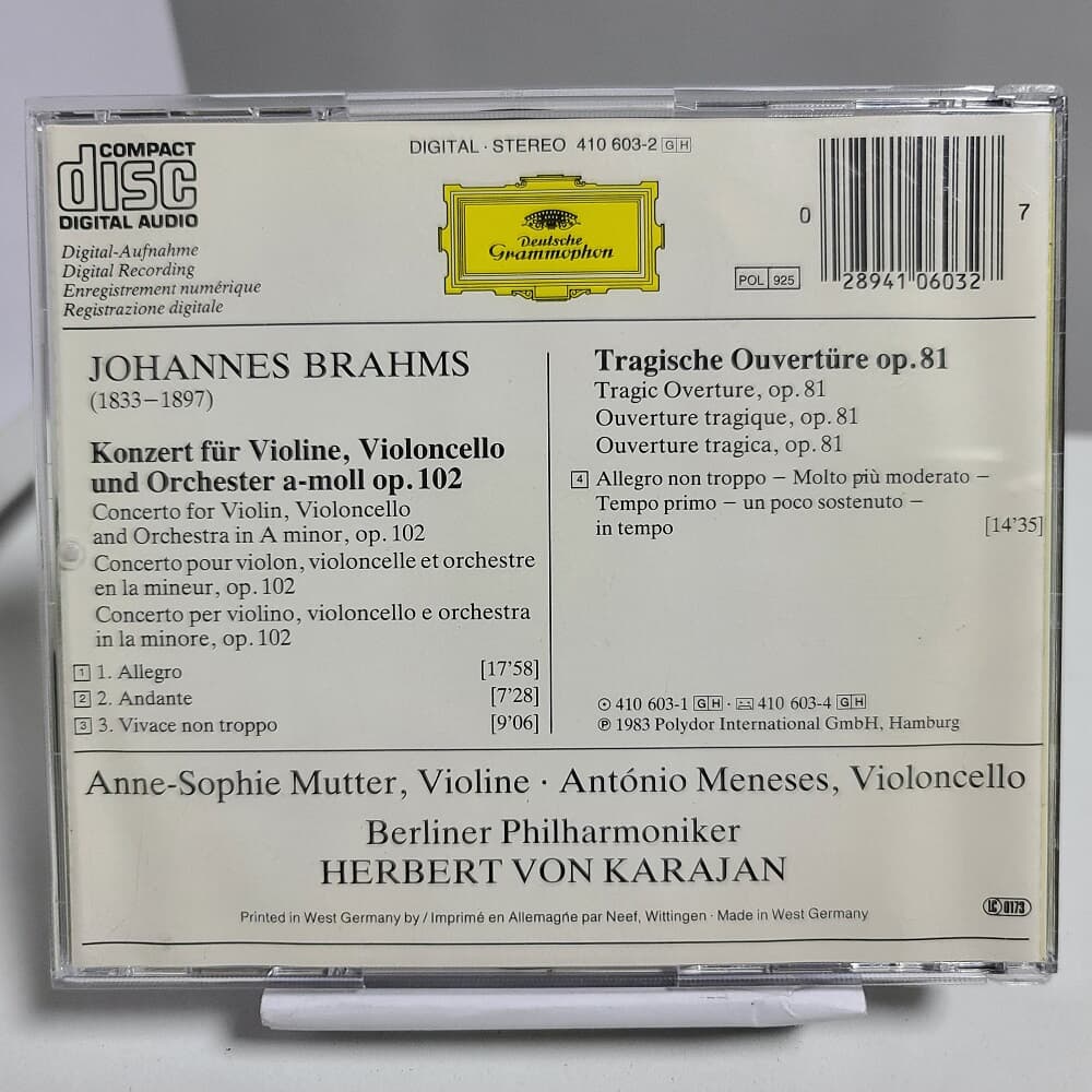 Brahms - Violin Concerto, Double Concerto