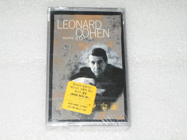 레너드 코헨 Leonard Cohen (레오나드 코헨) 베스트앨범 ,,,카세트테이프 미개봉