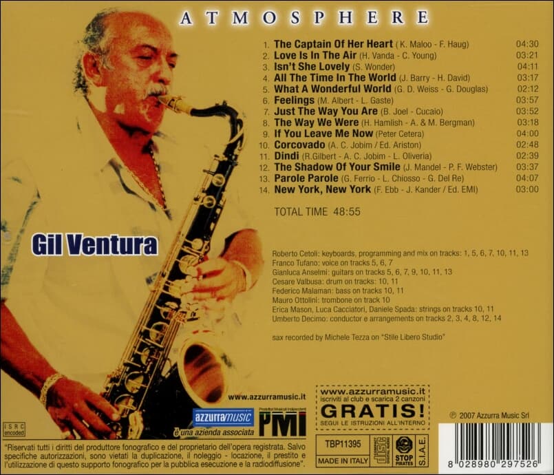 Gil Ventura - Atomosphere (Italy반)