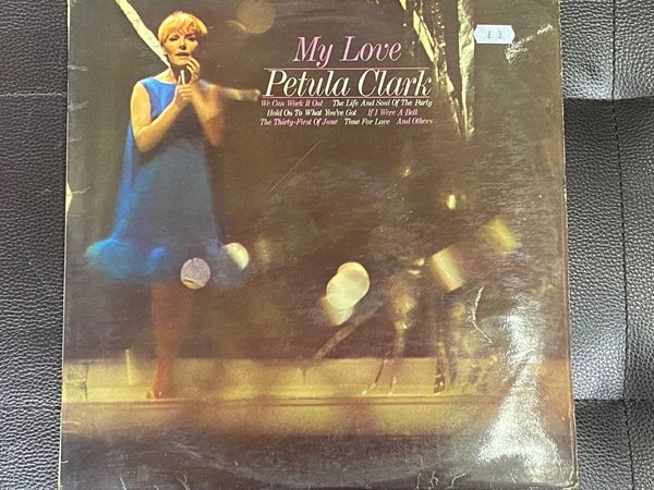 [LP] 페툴라 클락 - Petula Clark - My Love LP [U.K반]