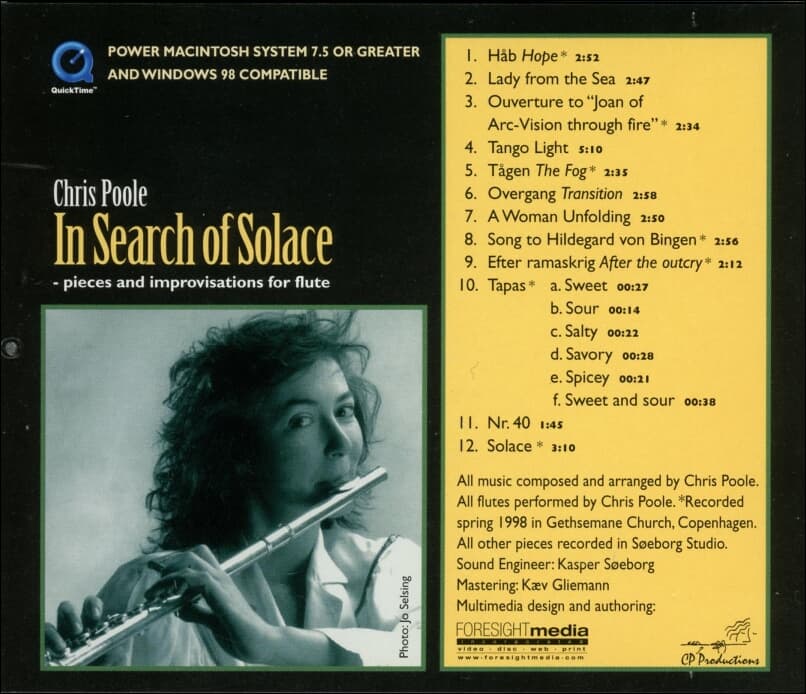 Chris Poole - IN SEARCH OF SOLACE (수입)