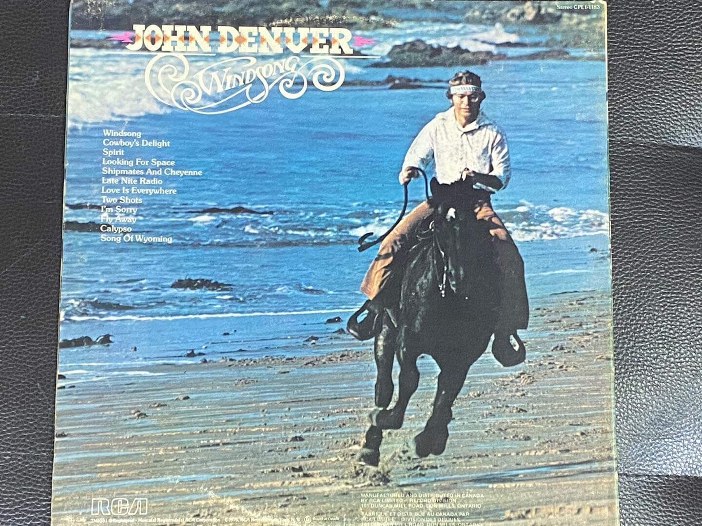 [LP] 존 덴버 - John Denver - Windsong LP [U.S반]