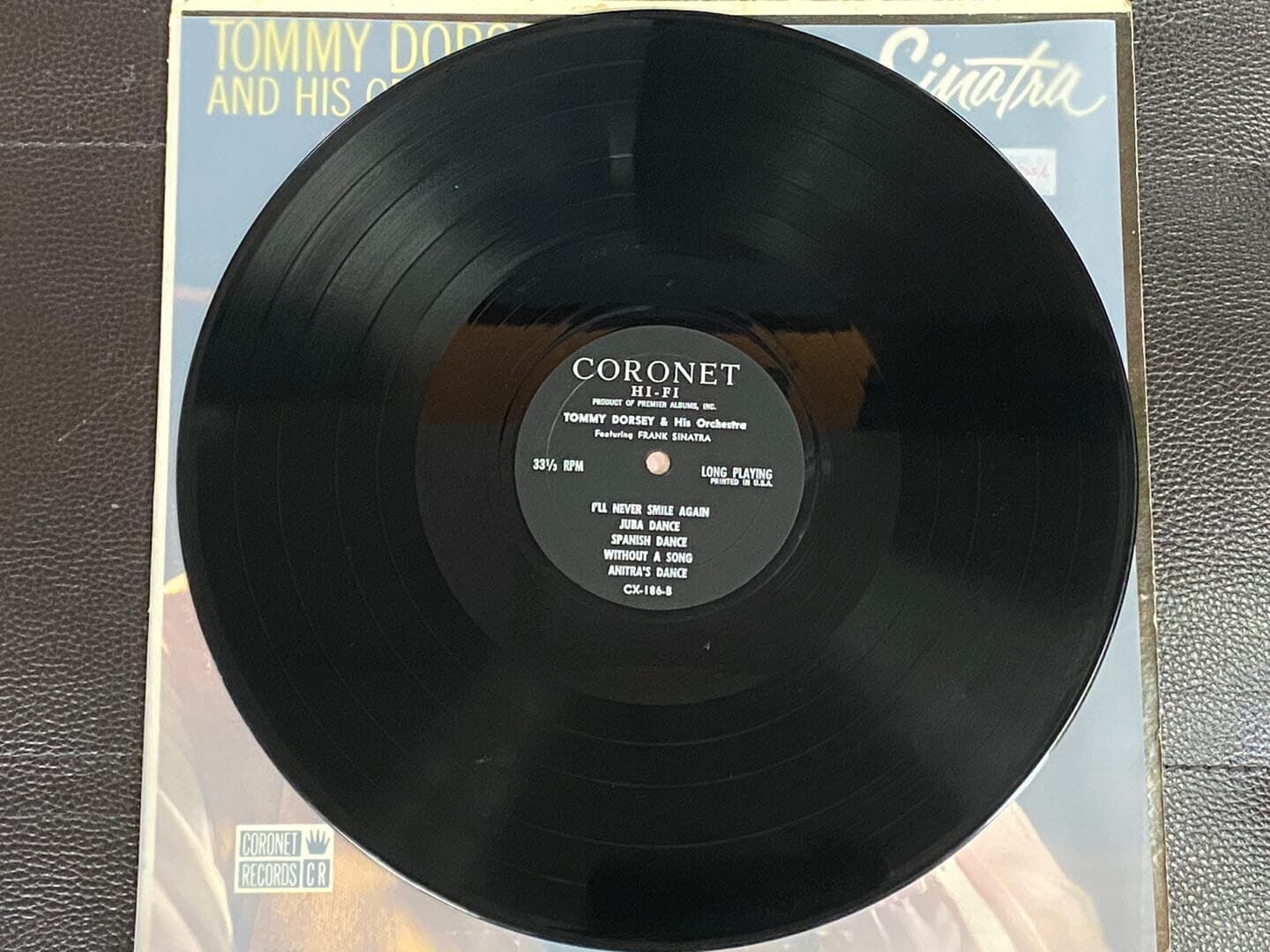 [LP] 토미 도시 & 프랭크 시나트라 - Tommy Dorsey & Frank Sinatra - And His Orchestra LP [U.S반]