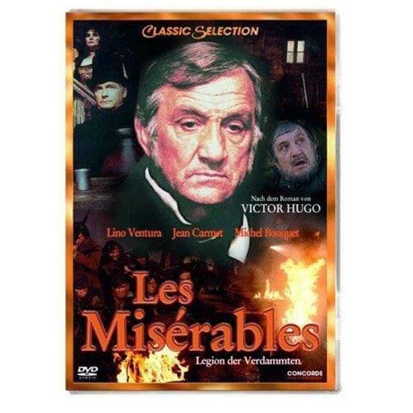 [수입] 레미제라블 (1982)) Les Miserables (2 DVDs) Lino Ventura