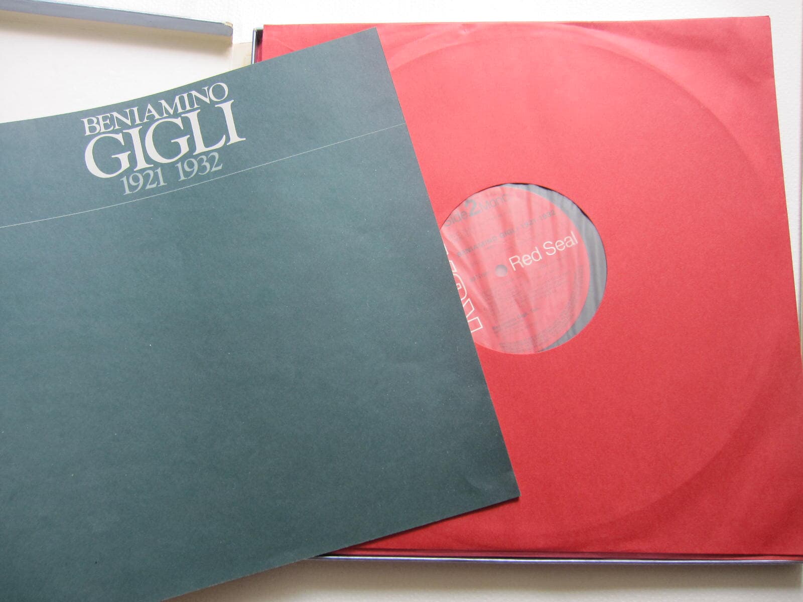 LP(수입) 베냐미노 질리 Beniamino Gigli: Beniamino Gigli 1921-1932(Box 5LP)