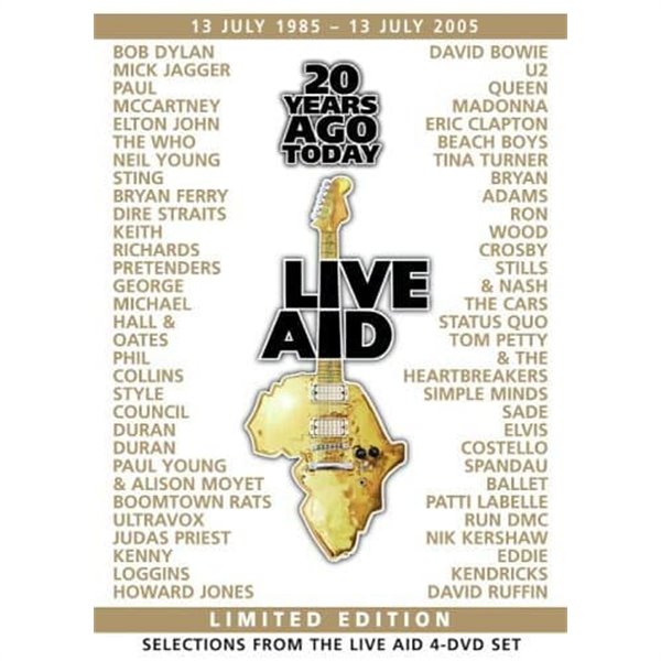 Live Aid 20 Years Ago Today - Selections From the Four Disc Set [1DVD][미국반][무료배송]