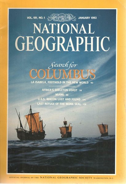 [수입] National Geographic Vol. 181, No. 1-6, Vol. 182, No. 1-6. 내셔널 지오그래픽 1992년 1월-12월 총12권