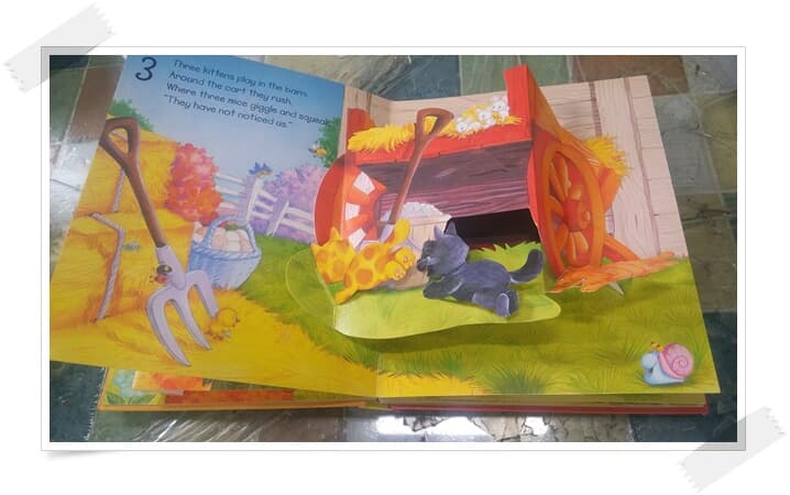 farmyard count to ten pop-up book.(입체북).