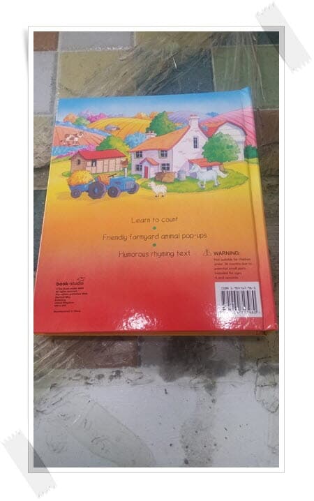 farmyard count to ten pop-up book.(입체북).