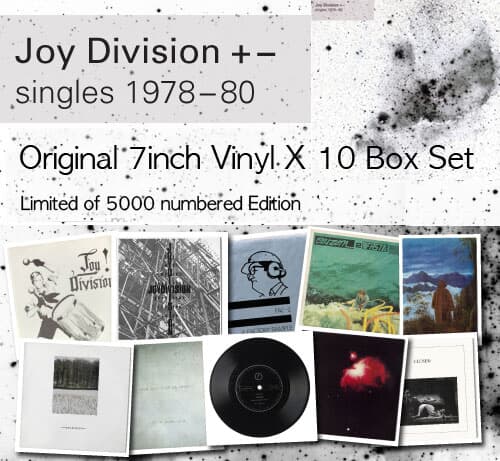 [중고 LP] Joy Division - +- Singles 1978-80 (7inch Vinyl X 10장 Box Set) (EU 수입)