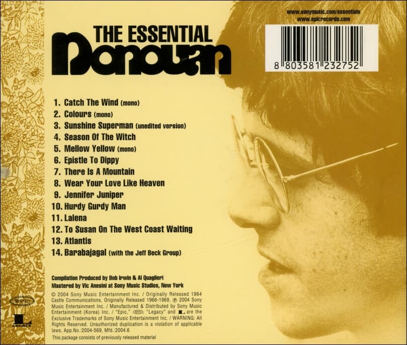 Donovan (도노반) - The Essential Donovan