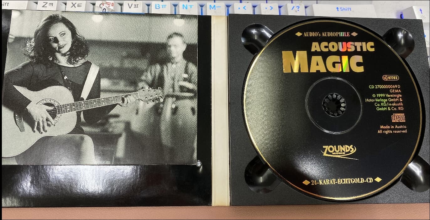 Acoustic Magic - V.A (24KARAT ECHTGOLD CD) (Austria반)