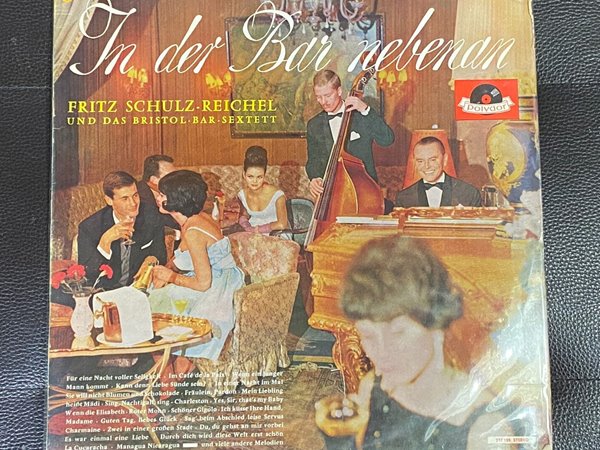 [LP] 프리츠 슐츠 레이클  - Fritz Schulz Reichel - Und Das Bristol Bar Sextett LP [독일반]