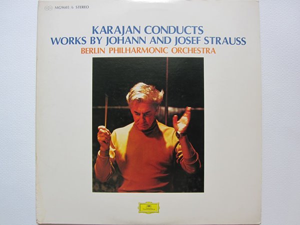 LP(수입) 요한, 요제프 슈트라우스: Karajan Conducts Works By Johann and Josef Strauss - 카라얀/베를린 필(GF 2LP)