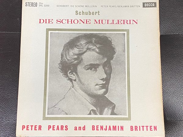 [LP] 피터 피어스 - Peter Pears , Benjamin Britten - Schbert Die Schone Mullerin LP [성음-라이센스반]