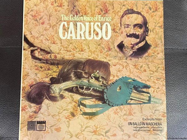 [LP] 카루소 - Enrico Caruso - The Golden Voice of Enrico Caruso LP [U.K반] 