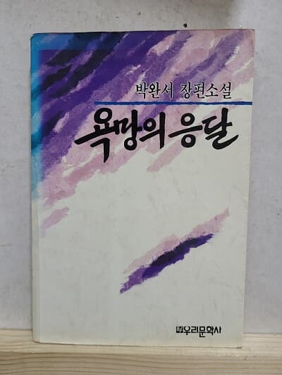 욕망의 응달 / 1989년 초판발행 - 박완서 장편소설