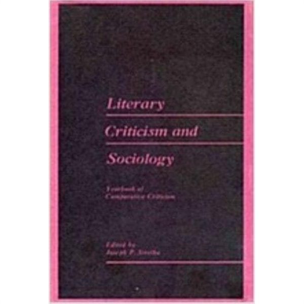 Literary Criticism and Sociology (Hardcover)  