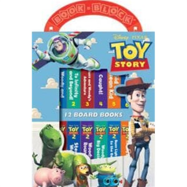 Toy Story Book Block (전12권) / 케이스얼룩조금있음