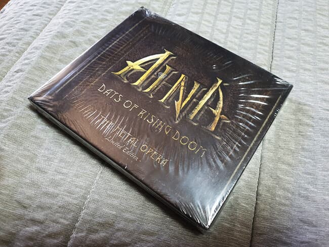 Aina - Days of Rising Doom - the Metal Opera (2CD+DVD) [디지북 수입반/신품]
