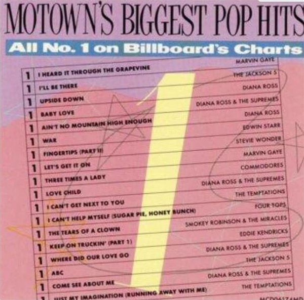 Motown&#39;s Biggest Pop Hits - V.A (US반)