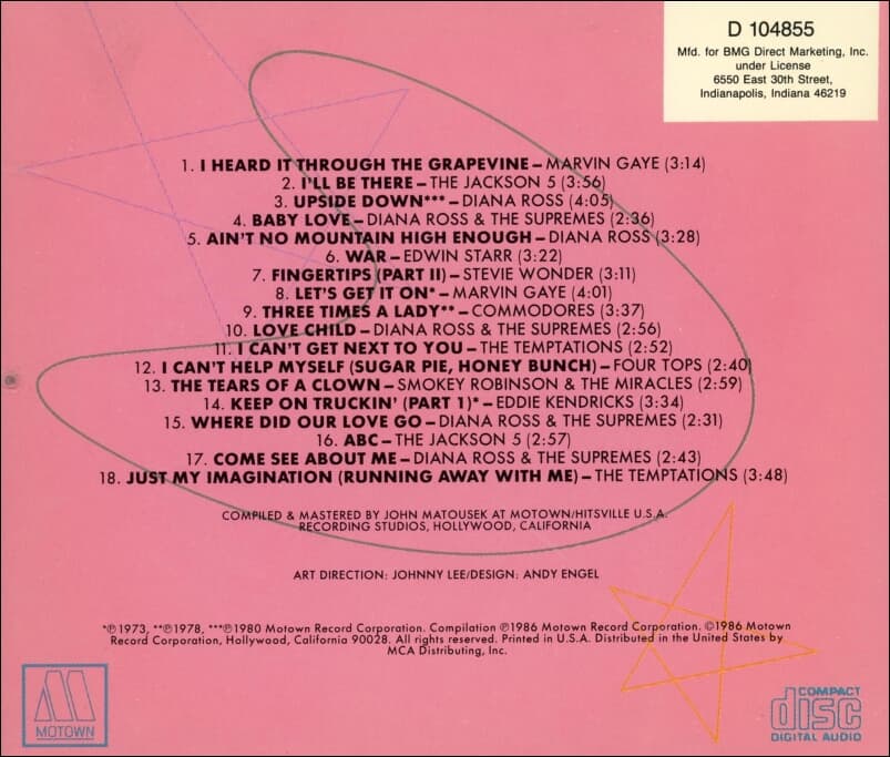 Motown's Biggest Pop Hits - V.A (US반)
