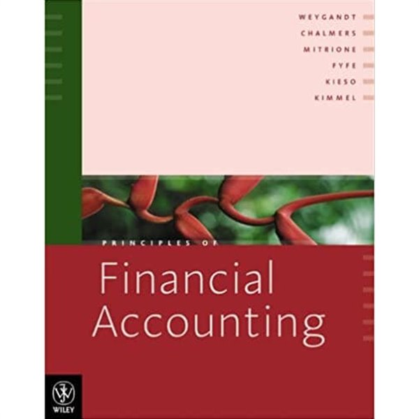 Priciples of Financial Accounting ..Paperback 