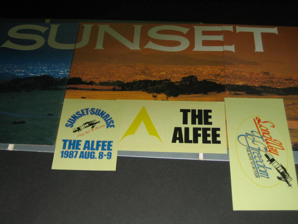 THE  ALFEE 알피 - sunset-sunrise LP음반