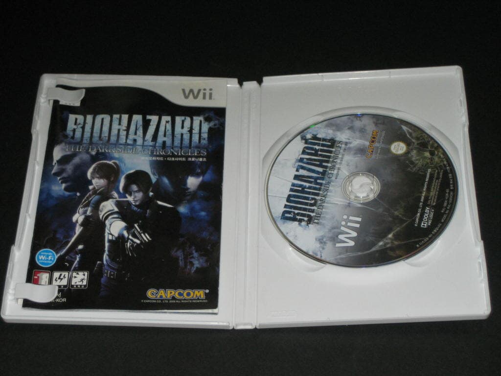 바이오하자드 Wii biohazard 다크사이드 크로니클