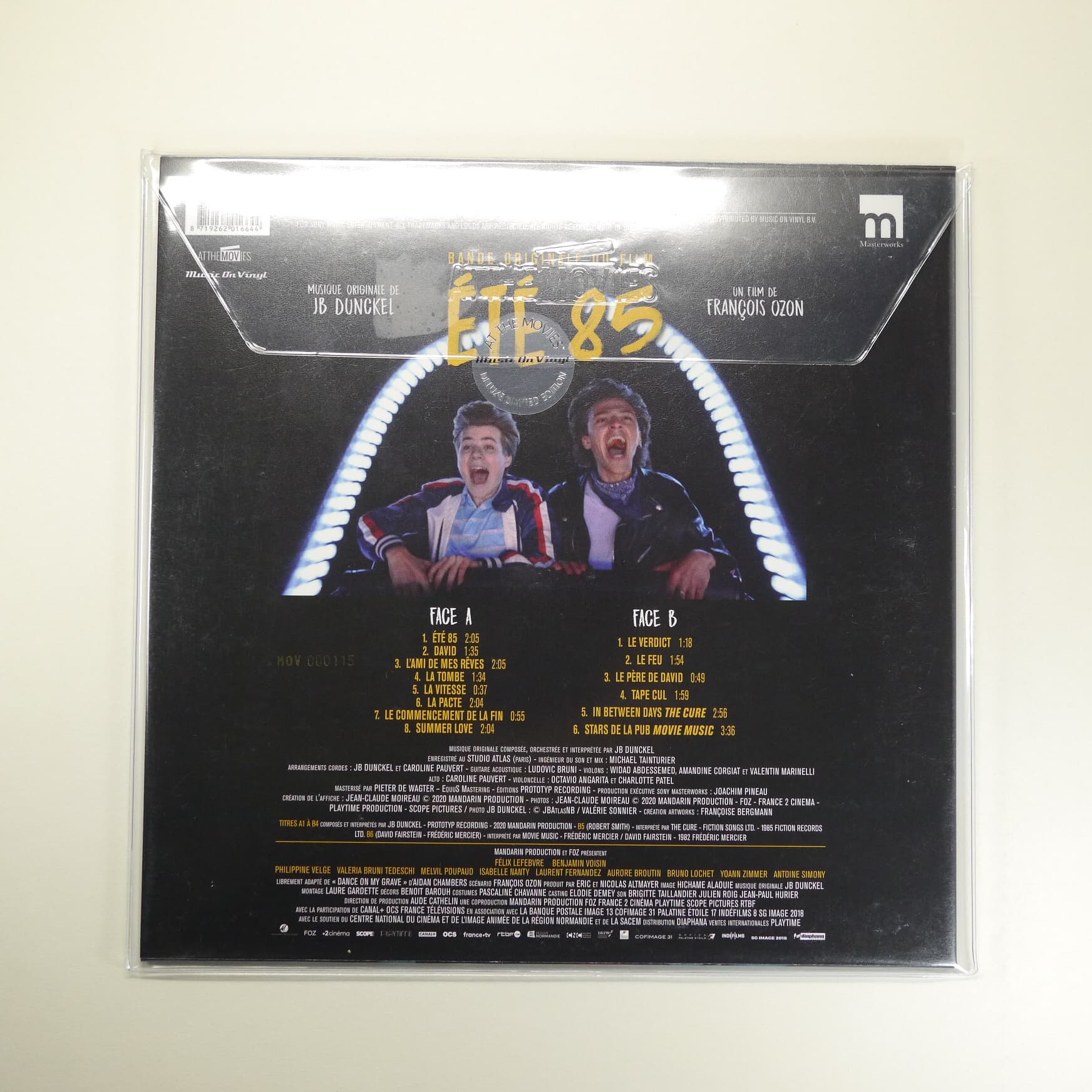 O.S.T. - Ete 85 (썸머 85) (Soundtrack)(Ltd)(180g Colored LP)