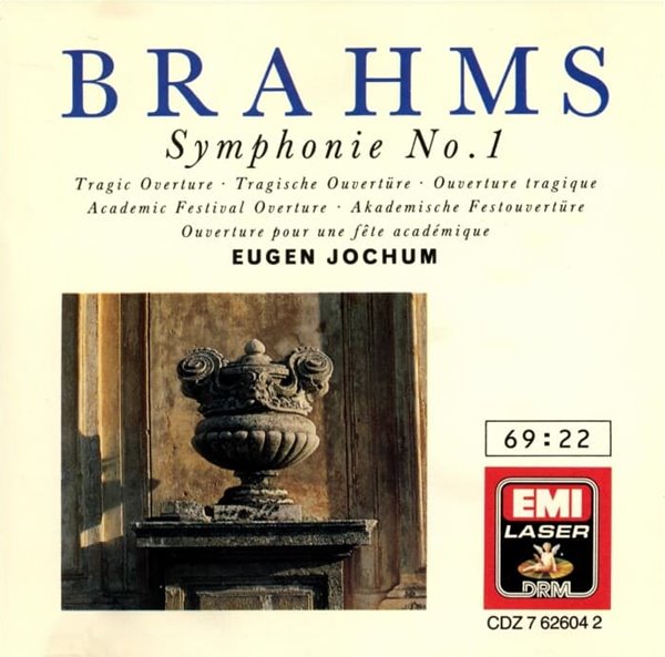 Brahms : Eugen Jochum - Symphonie No. 1 (UK반)