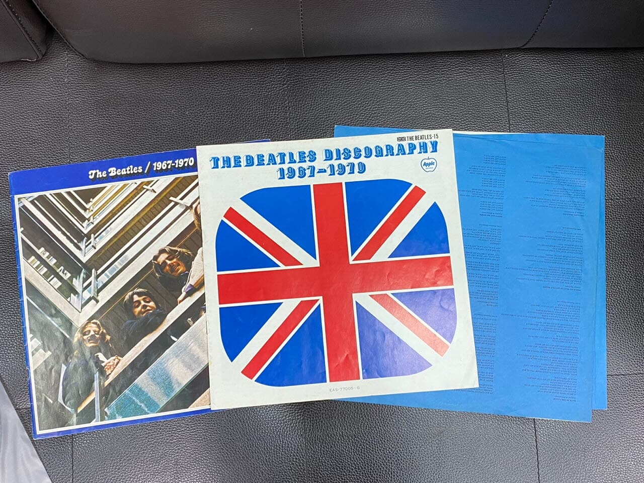 [LP] 비틀스 - The Beatles - 1967-1970 (Blue Album) 2Lps [일본반]