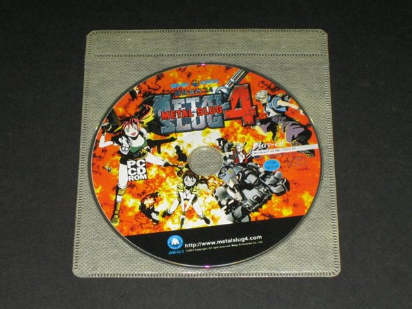 메탈슬러그 4 metal slug (메탈슬러그) 4 게임CD,,,알CD