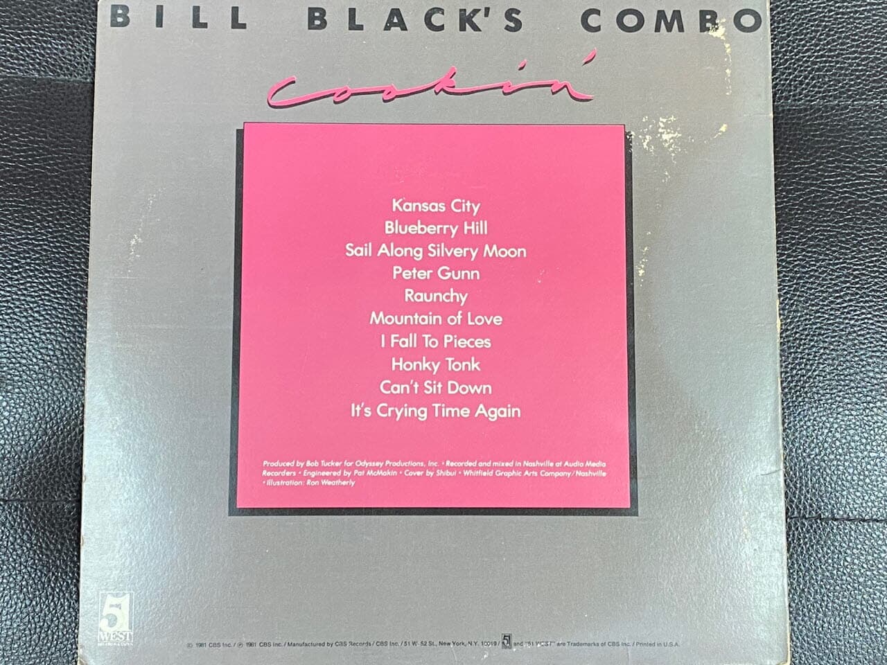 [LP] 빌 블랙스 콤보 - Bill Black`s Combo - Cookin LP [U.S반] 