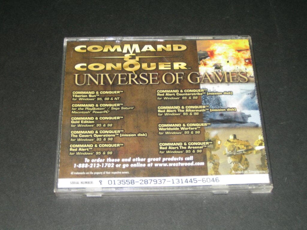 커맨드 앤 컨커  command & conquer 게임 2CD