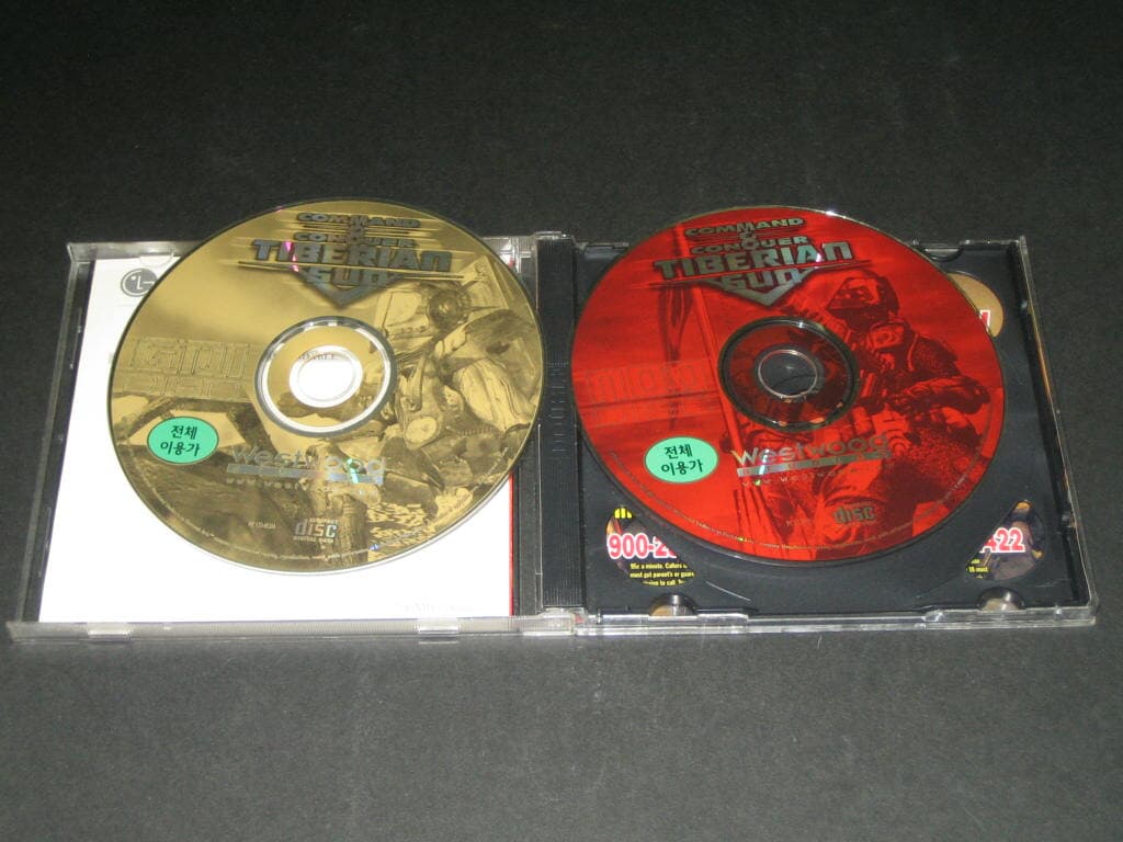 커맨드 앤 컨커  command & conquer 게임 2CD